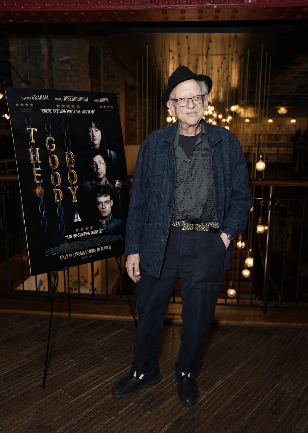 Jeremy Thomas at The Good Boy gala screening in London (Jordan Pettitt/PA) (PA Wire)
