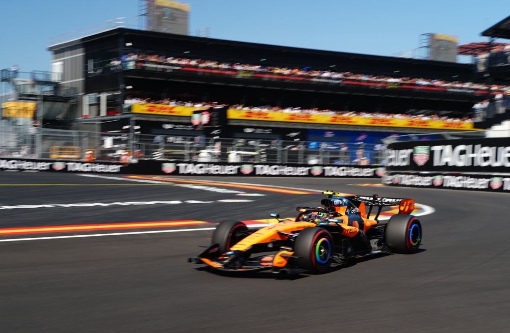 Norris claimed pole by just 0.011 seconds to Kimi Antonelli