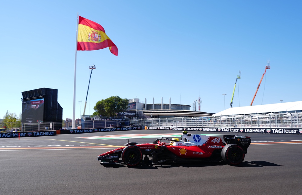Hamilton missed out on pole on Saturday (PA Wire)