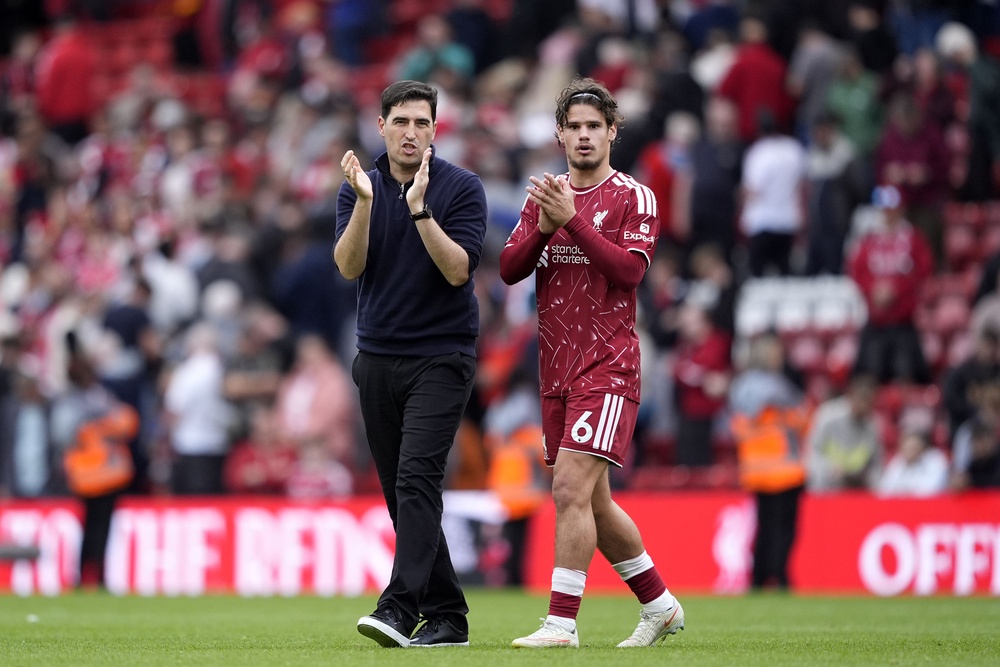 Liverpool manager Andoni Iraola will be concerned about a run of draws (PA Wire)