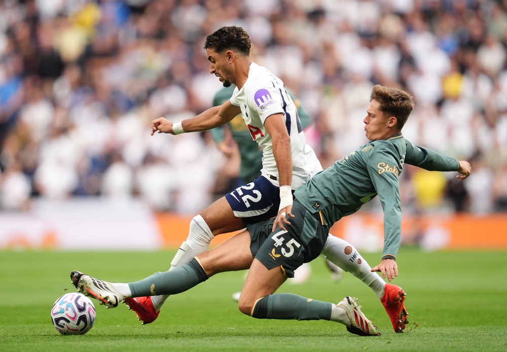 Everton successfully frustrated Tottenham (PA Wire)