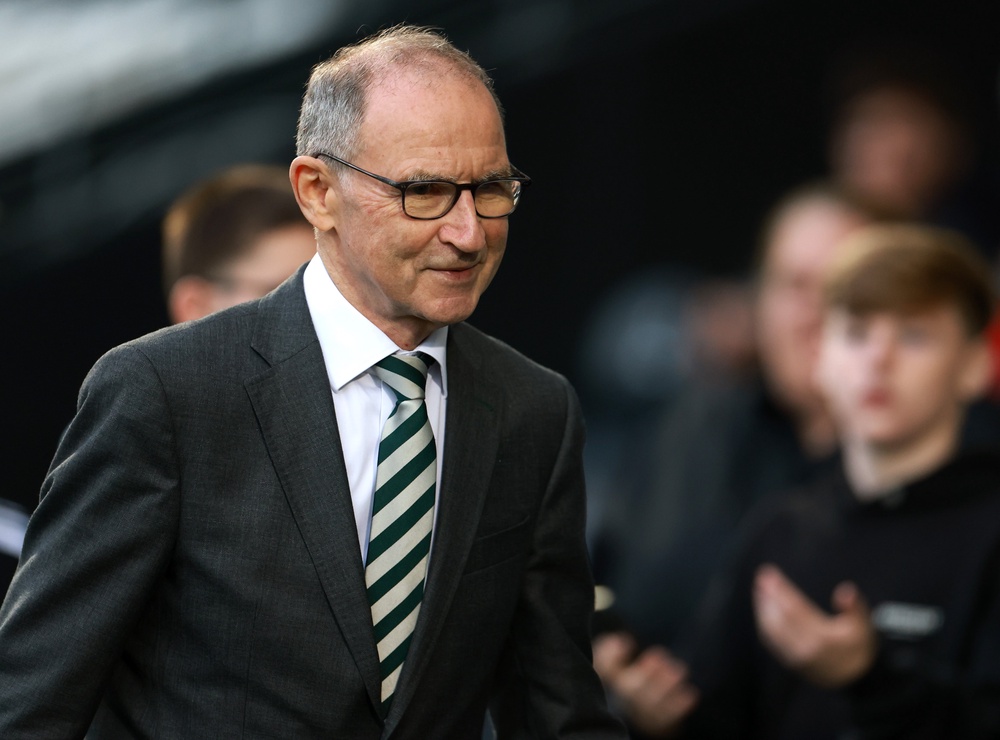 Martin O’Neill said Celtic were given a ‘timely reminder’ during a visit by Police Scotland on Friday (Getty)