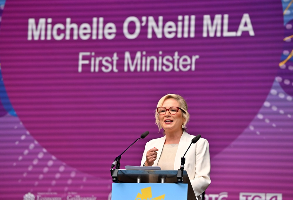 Michelle O’Neill will attend the meeting in Cardiff (Oliver McVeigh/PA) (PA Wire)