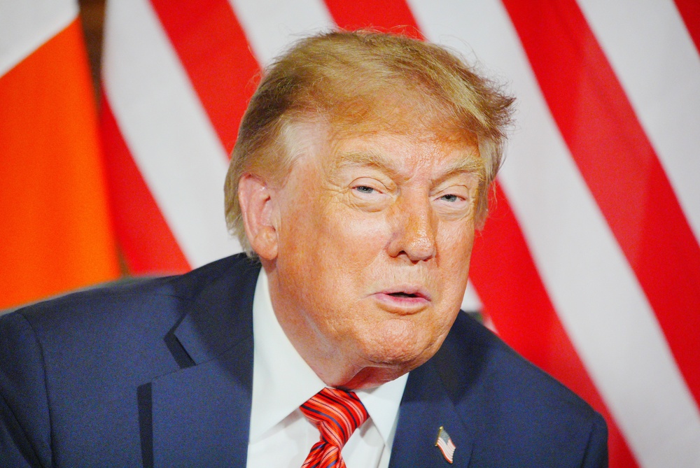 US President Donald Trump made comments in support of Irish unity during his visit to Dublin on Saturday (Ben Birchall/PA) (PA Wire)