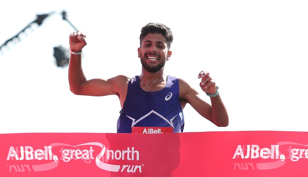 American Zouhai Talbi won the men’s race (Getty)