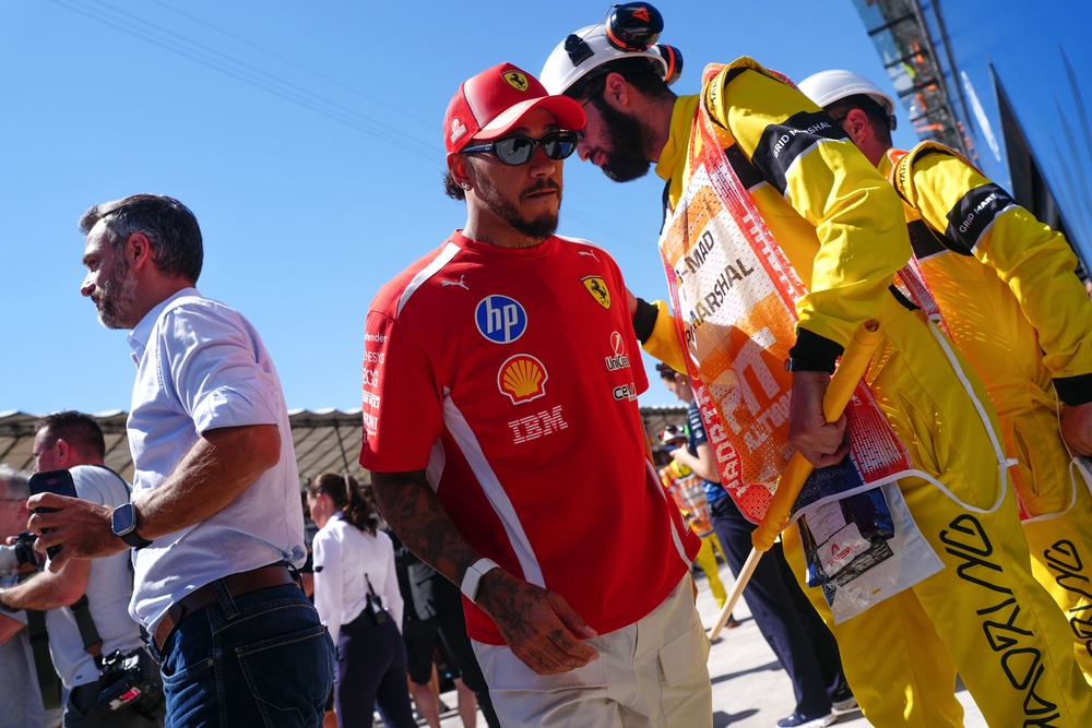 Ferrari driver Lewis Hamilton retired from Sunday’s Spanish Grand Prix (David Davies/PA) (PA Wire)