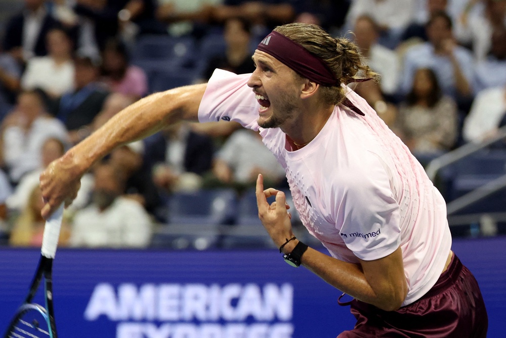 Image from: US Open final LIVE: Zverev repels Shelton fight to become a two-time grand slam champion