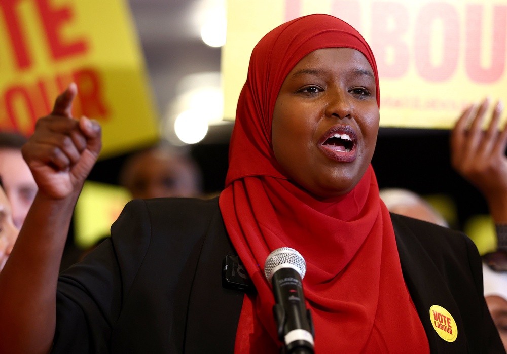Labour candidate for Holborn and St Pancras Sagal Abdi-Wali (Getty)