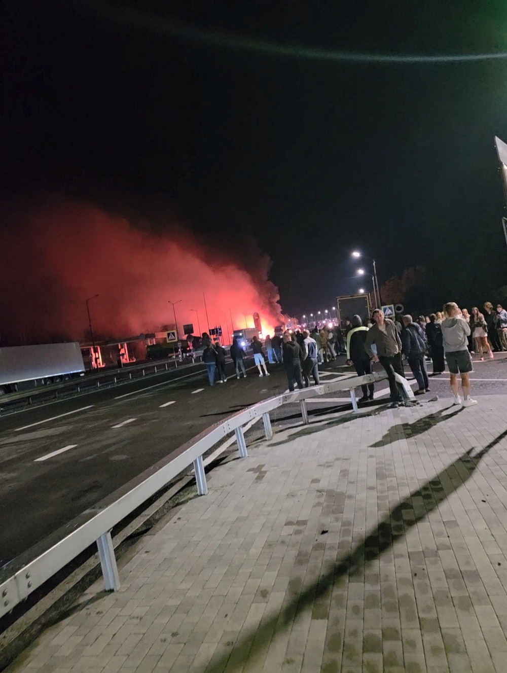 It is the latest strike near a Nato border (Reuters)