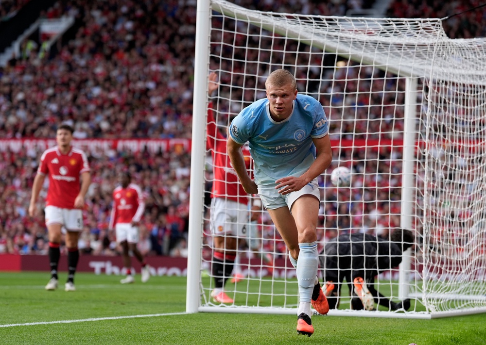 Arsenal’s desire for an explanation comes after Pro Ref admitted an error in awarding Erling Haaland’s derby winner (PA)