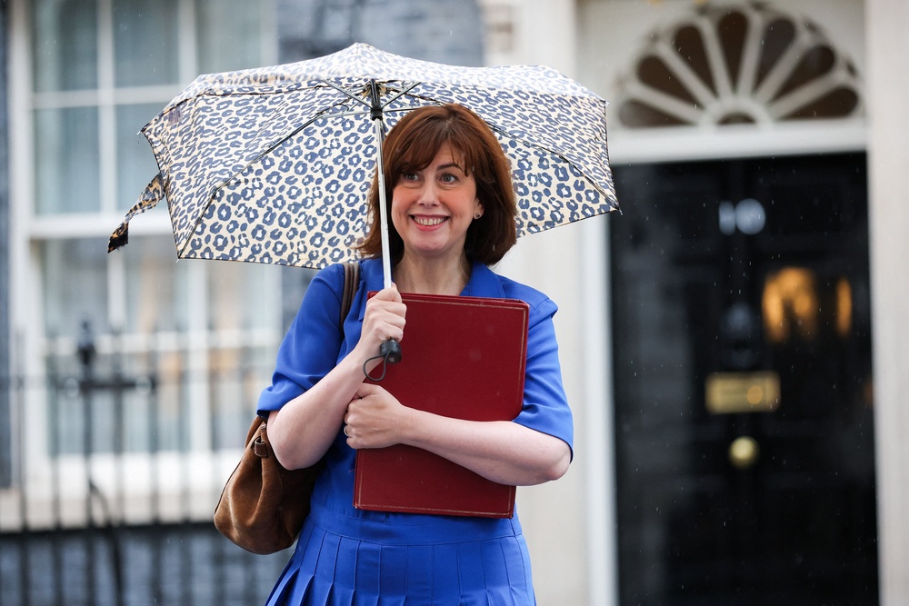 Lucy Powell: ‘No child should spend the school day hungry, and no family should have to struggle to put food on the table.’ (Reuters)