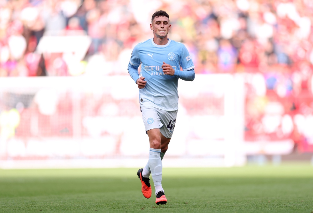 Foden's dismissal at Old Trafford means he is unlikely to play for a month (Getty)