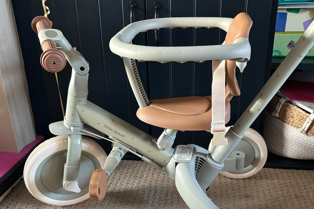 The bike boasts longevity with its four configurations (Katie Byrne/The Independent)