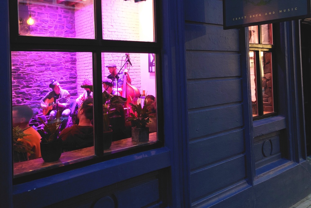 The venue features the old bank vault's signature original brickwork (Handout)