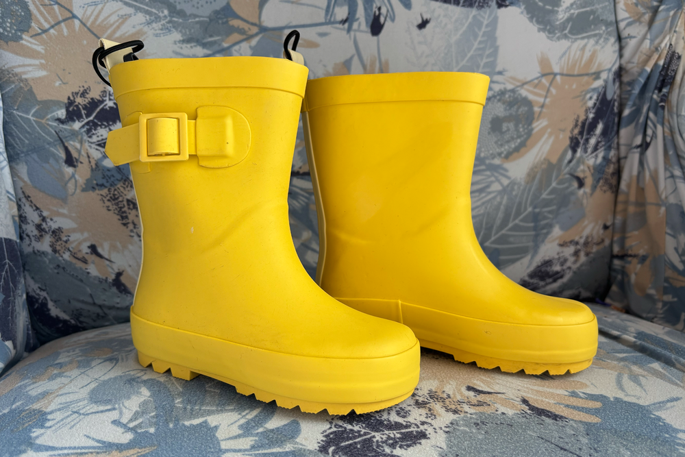 These wellies are easy to pull on (Katie Byrne/The Independent)