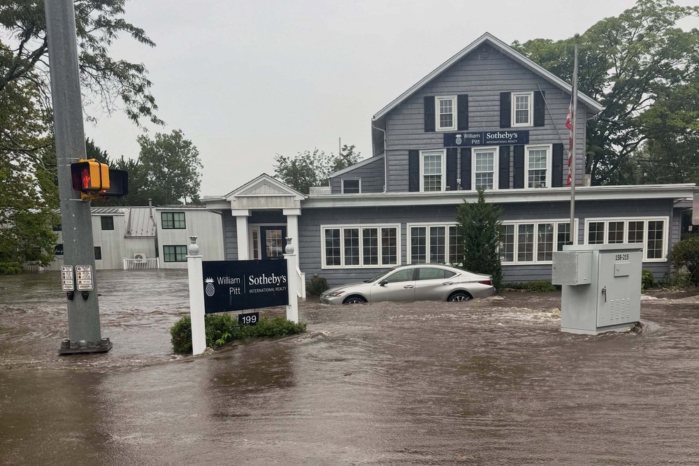 Communities around the world have been devastated by extreme flooding (Jennifer Petrosinelli/Westport Fire Department via AP)