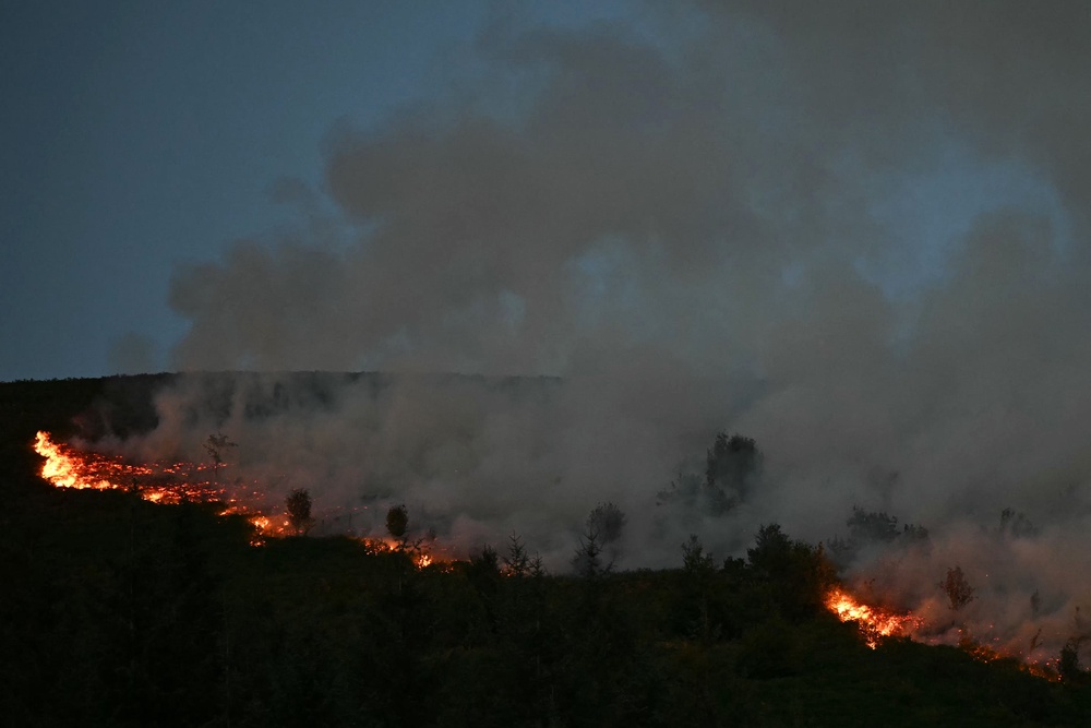 A staggering number of blazes scorched the country this year (AFP/Getty)