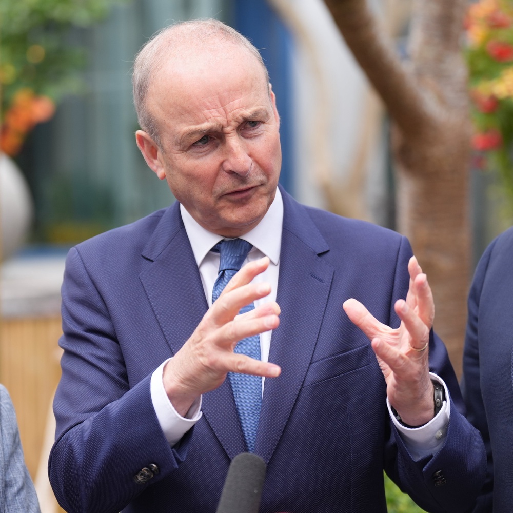Taoiseach and Fianna Fáil leader Micheál Martin (Niall Carson/PA) (PA Wire)