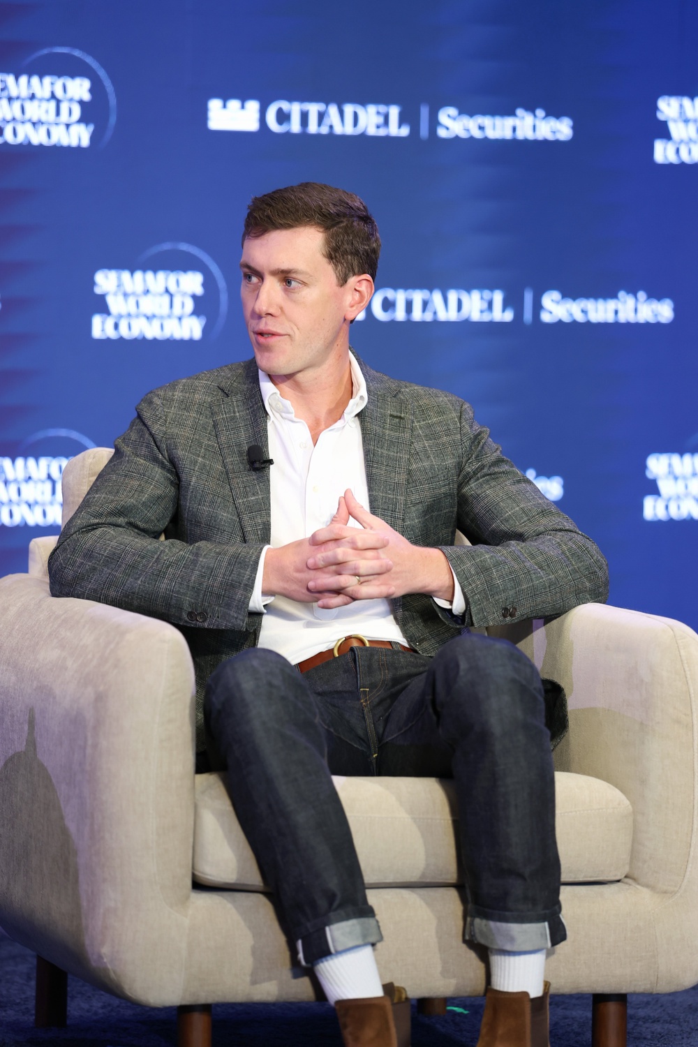 Garrett Langley, Flock’s founder and CEO, has defended the product despite its safety and privacy concerns (Getty)