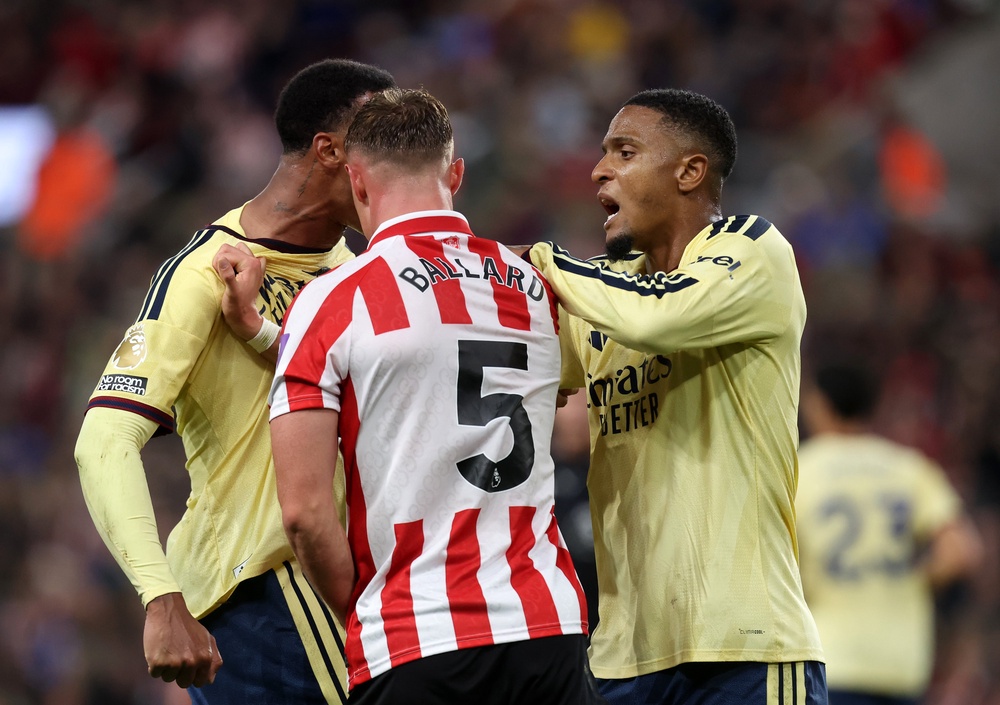 Arsenal were left fuming with the penalty decision against Sunderland last weekend (Getty)