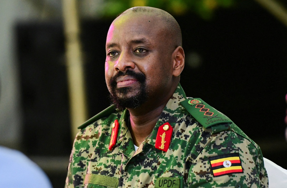 General Muhoozi Kainerugaba withdrew Uganda from the Invictus Games (Reuters)