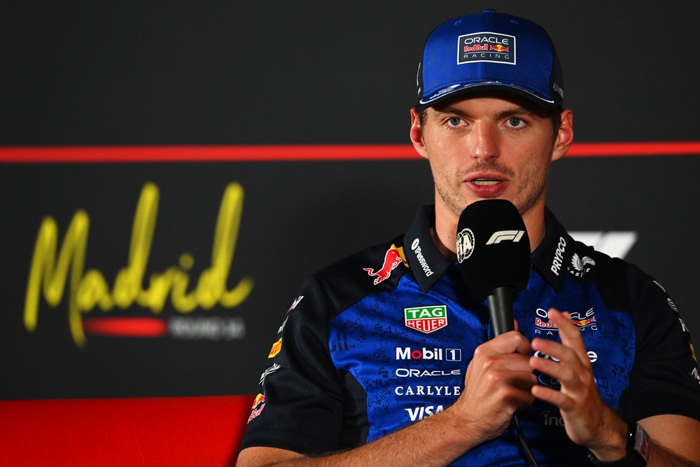 Verstappen has not won a race this season (Getty)