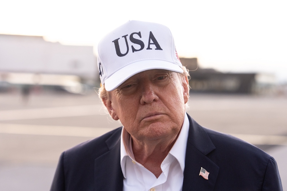 Trump appears to be blaming Democrats for merely trying to win the midterm elections (AP)