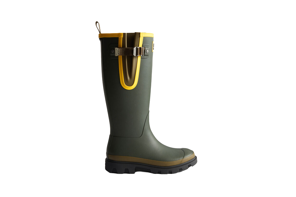 Image from: Hunter x Ganni brings a joyful twist to wet weather-ready heritage designs
