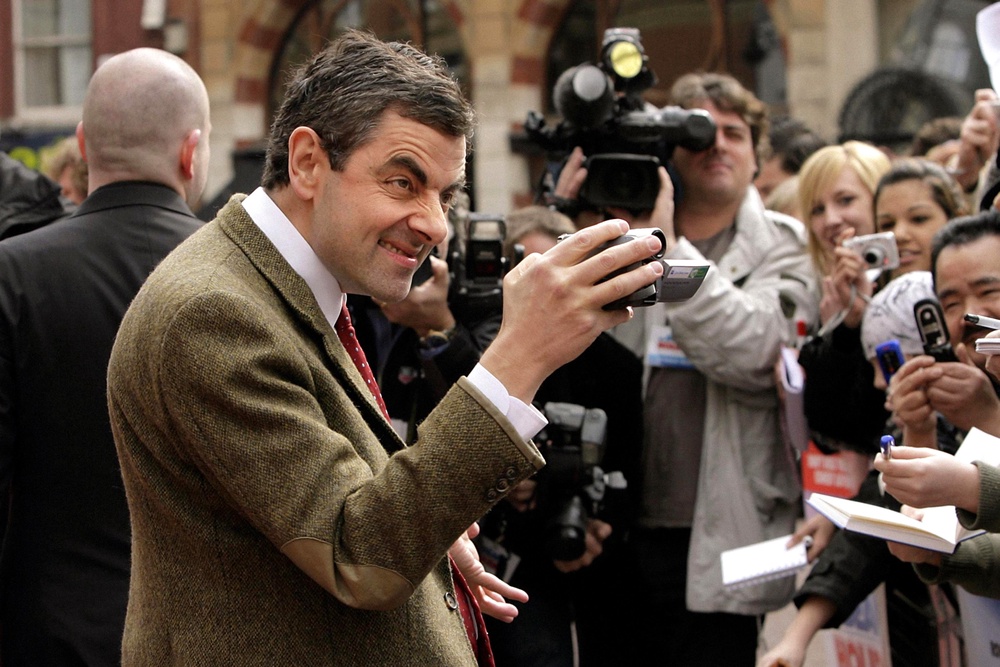 Rowan Atkinson as Mr Bean (Yui Mok/PA) (PA Archive)