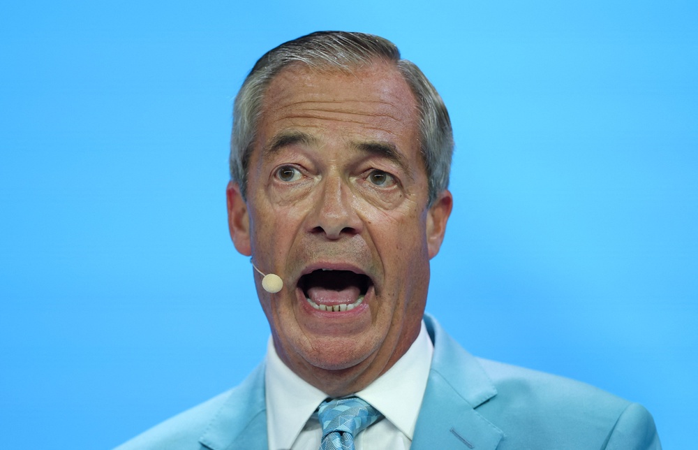 Reform UK leader Nigel Farage (Reuters)