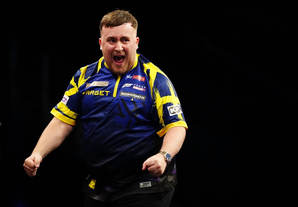 Luke Littler is looking for all 10 major titles this year (Bradley Collyer/PA) (PA Wire)