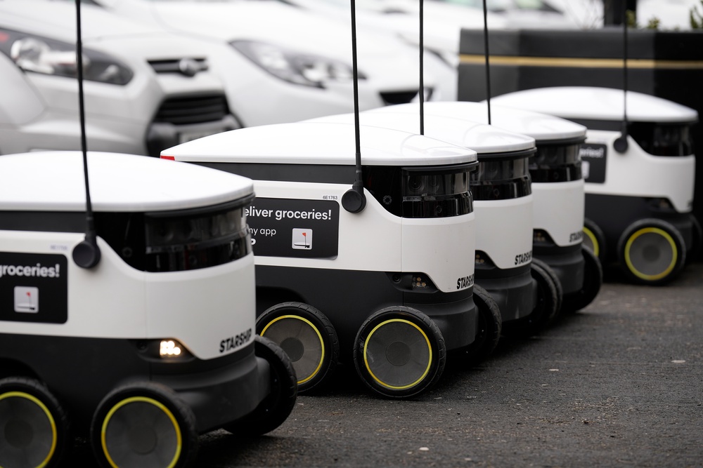 The robots are already being used across Leeds, Milton Keynes, Bristol, and Manchester (Getty)