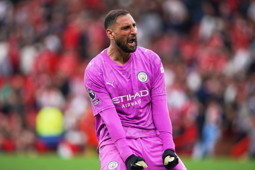 Donnarumma kept a clean sheet against Man United (AP)