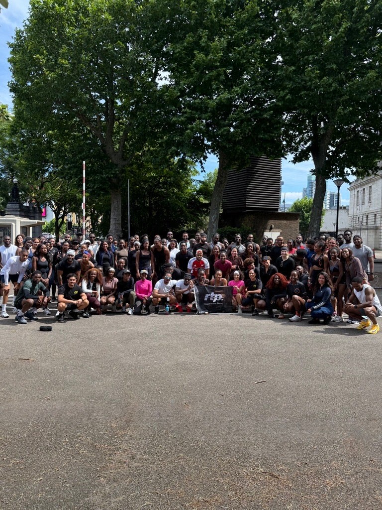 Respect The Pace is a London-based run club (Rydan Giraudy/PA)