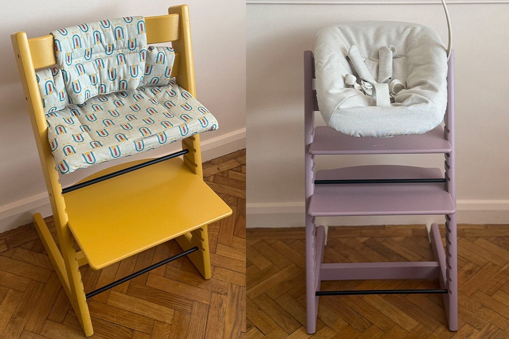 This is a high chair that will appeal to interior-conscious parents (Sarah Jones/The Independent)