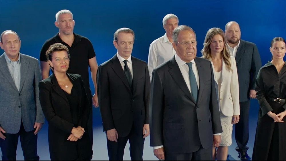 NHL legend Alex Ovechkin appeared in an advertisement supporting Russian leader Vladimir Putin’s United Russia party. That has led for some to call for the star to be banned from the league. (@saintjavelin/X)