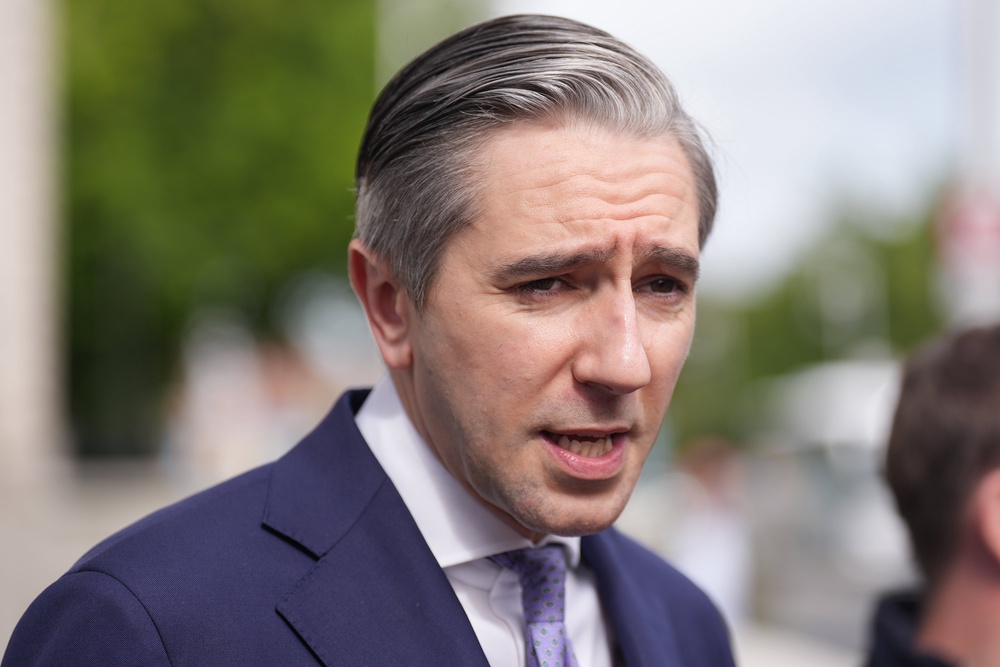 Tánaiste Simon Harris (Niall Carson/PA) (PA Wire)