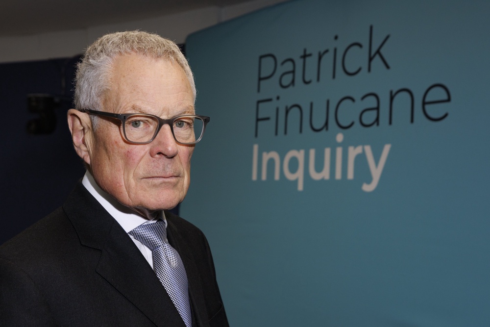 Sir Gary Hickinbottom, chairman of the Pat Finucane Inquiry, will assess the circumstances of Mr Finucane’s murder by the UDA (Liam McBurney/PA) (PA Wire)