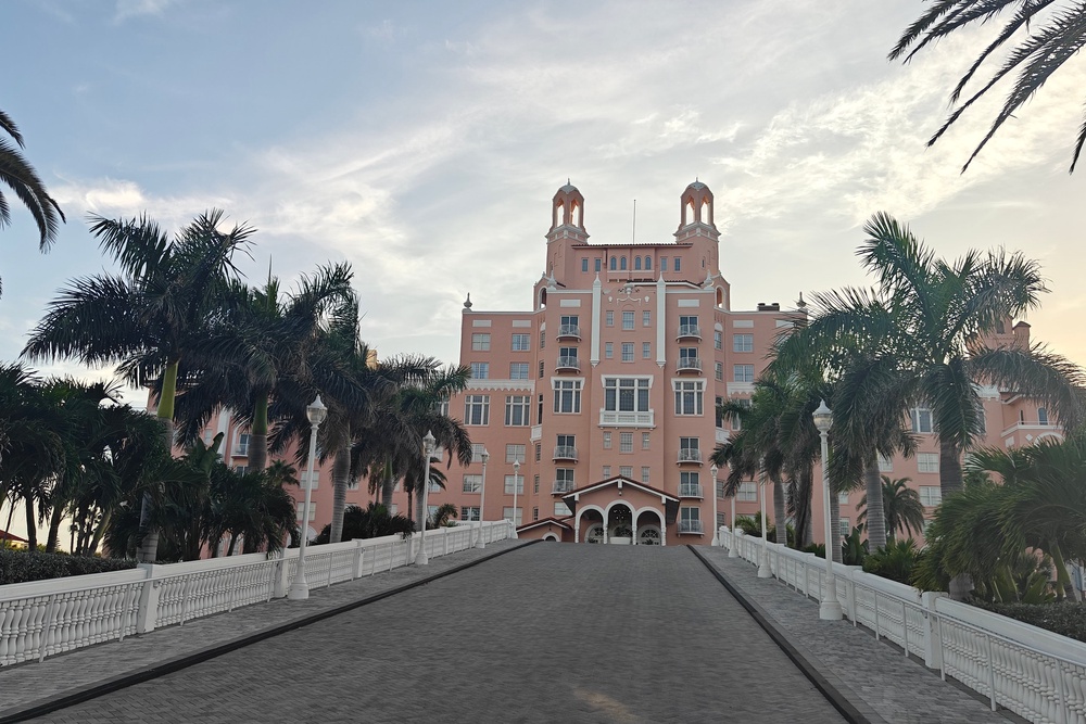 The bright pink Don Cesar hotel is instantly recognisable in St Pete, Florida (Marc Shoffman)
