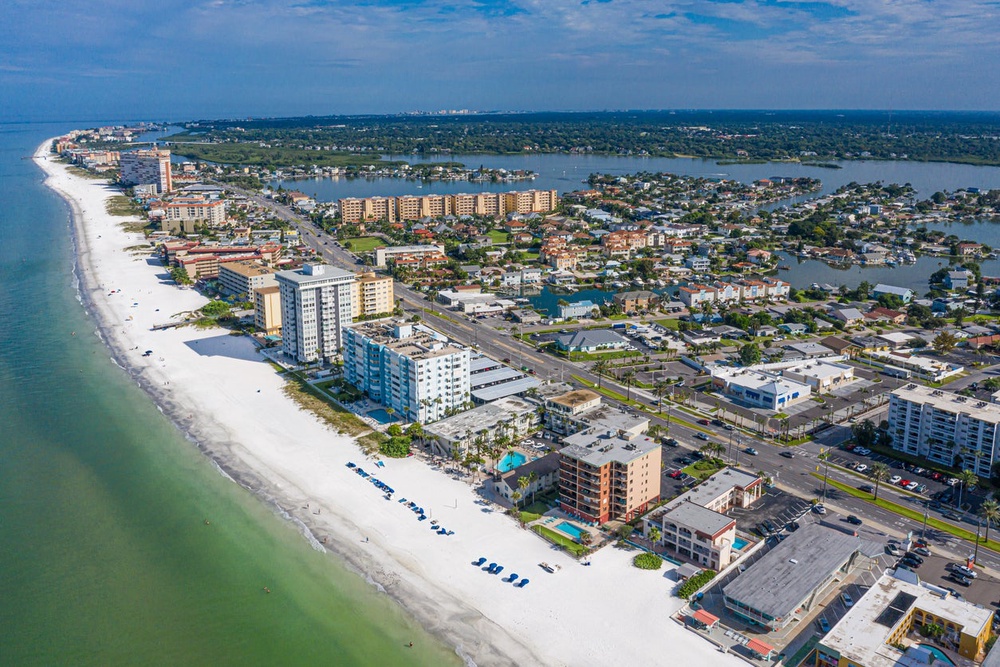 The soft sandy white beaches of St Petersburg make it an ideal cruise and stay destination (Getty Images/iStockphoto)