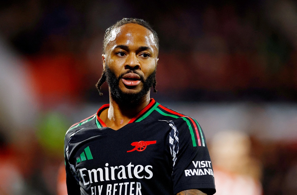 Sterling spent the 2024-25 season on loan at Arsenal (Reuters)