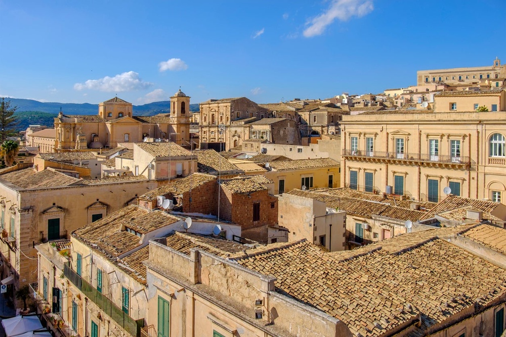 The incident happened between Noto (pictured) and Canicattini Bagni (Getty/iStock)