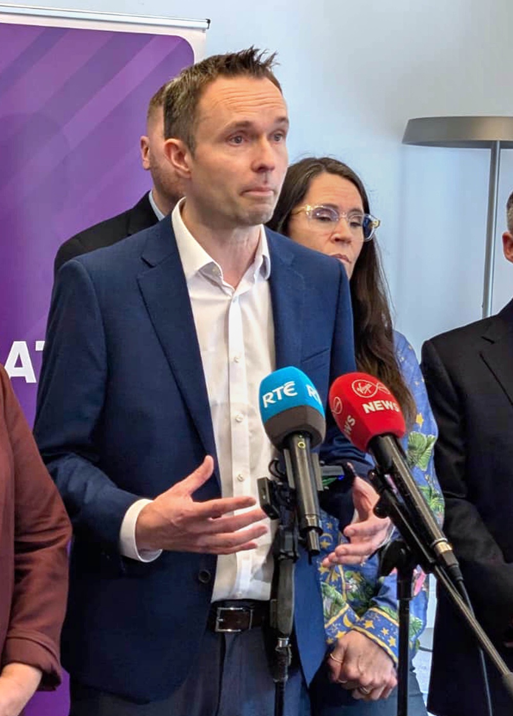Social Democrats deputy leader Cian O’Callaghan (Cillian Sherlock/PA) (PA Wire)