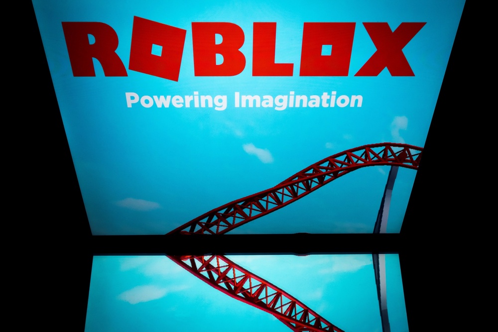 A male escort was after a Roblox widow's fortune, who is now suing to get her money back, according to court filings (AFP via Getty Images)