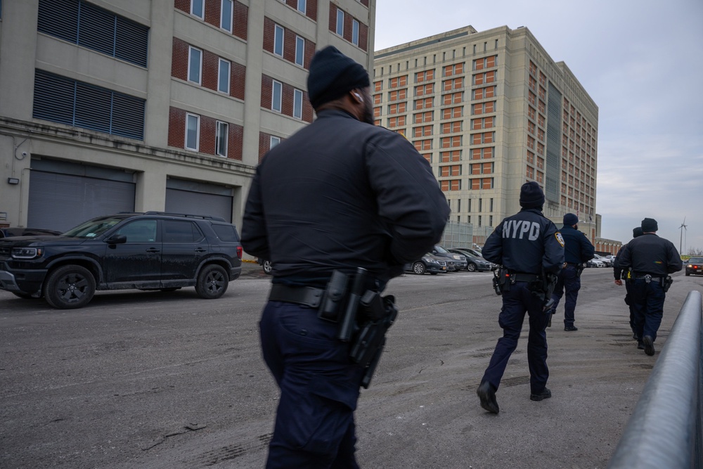 Multiple inmates were stabbed and slashed during a major brawl at the Metropolitan Detention Center in Brooklyn, New York, which is currently housing UnitedHealthcare CEO killer Luigi Mangione and disgraced former Venezuelan President Nicolás Maduro, earlier this month (Getty Images)