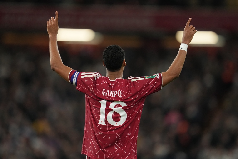 If Tottenham had their way, Gakpo would have been scoring for them (AP)