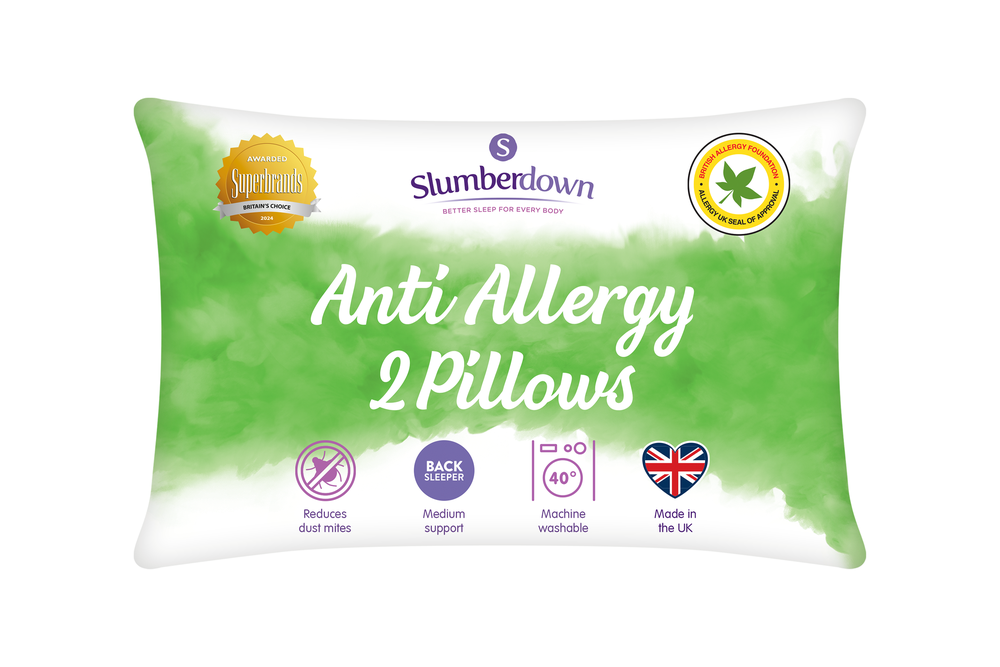 Image from: 10 best anti-allergy and hypoallergenic pillows, tried and tested