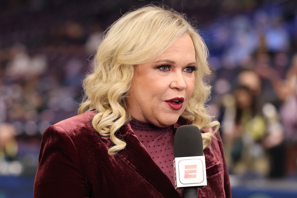 ESPN reporter Holly Rowe stated on social media that she accepted the quarterback’s apology following a private conversation between the two (Getty Images)