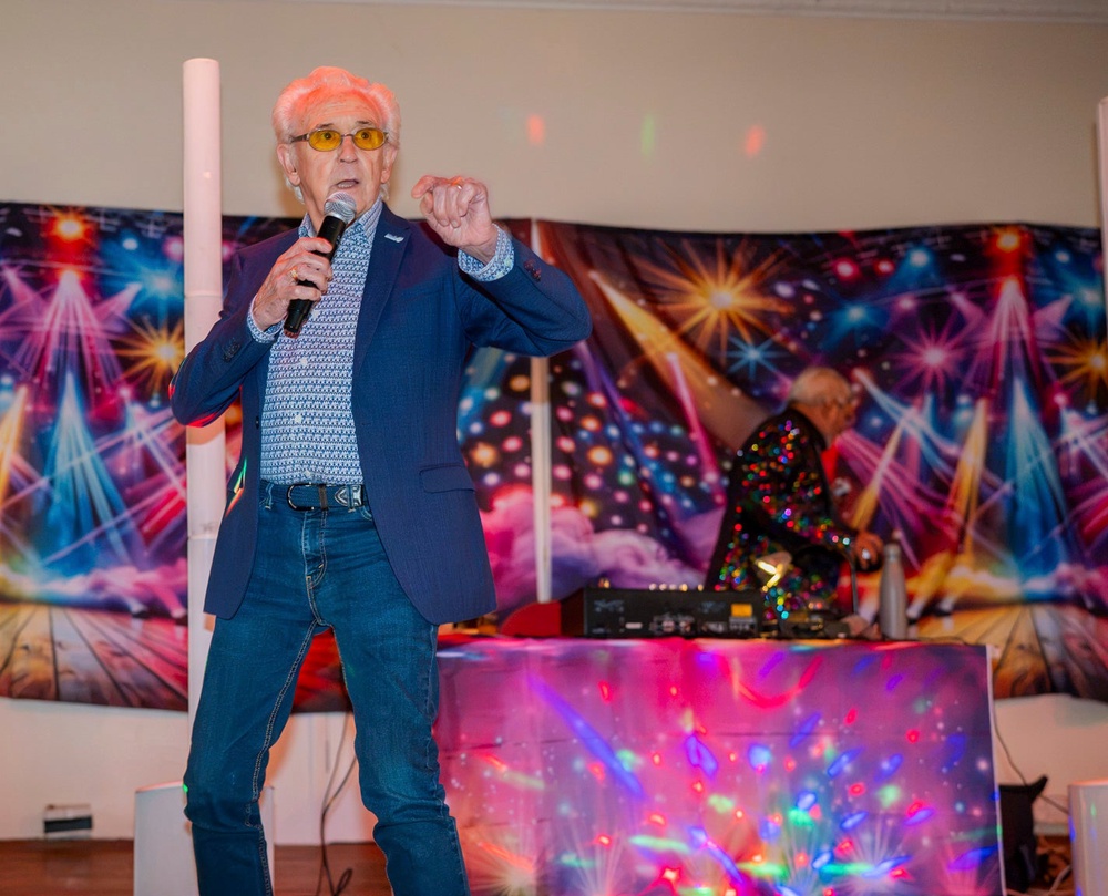 Tony Christie performing at the DAB launch of m4dRADIO in South and West London (PA)