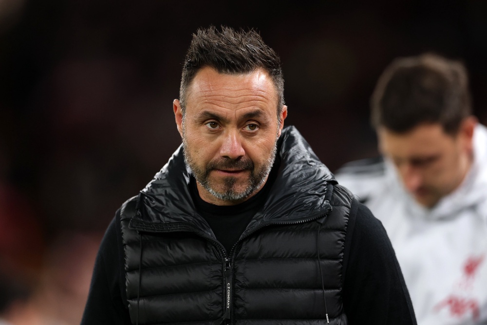 Roberto De Zerbi knows his side need to improve (Getty)